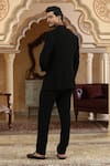 Shop_Kudrat Couture_Black Gold Coins Suit Set _at_Aza_Fashions