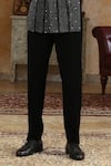 Buy_Kudrat Couture_Black Cut Work Galactic World Embroidered Suit Set _Online_at_Aza_Fashions