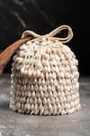 Buy_Nayaab By Sonia_Cream Beads Serenity Gilt Drops Dew Dust Potli _at_Aza_Fashions