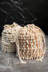 Shop_Nayaab By Sonia_Cream Beads Serenity Gilt Drops Dew Dust Potli _Online_at_Aza_Fashions