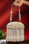 Buy_Nayaab By Sonia_White Pearls Drizzle Radiance Potli _at_Aza_Fashions