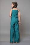 Shop_Jelly Jones_Green Ruffled Flower Jumpsuit_at_Aza_Fashions