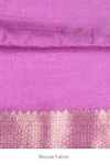 Zal From Benaras_Lavender Silk Pure Banarasi Handloom Saree With Unstitched Blouse Piece _at_Aza_Fashions