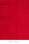 Shop_Zal From Benaras_Red Silk Chand Taare Pure Banarasi Handloom Saree With Unstitched Blouse Piece _Online_at_Aza_Fashions
