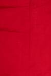 Buy_Zal From Benaras_Red Silk Chand Taare Pure Banarasi Handloom Saree With Unstitched Blouse Piece 