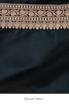 Buy_Zal From Benaras_Black Silk Zari Pure Banarasi Handloom Saree With Unstitched Blouse Piece _Online_at_Aza_Fashions