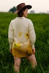 Shop_AFRIYA_Yellow Poplin Collared Meadow Long Shirt _at_Aza_Fashions