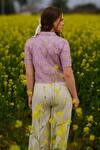 Shop_AFRIYA_Purple Poplin Lavender Short Blazer _at_Aza_Fashions