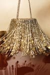 Buy_Plode_Gold Cut Work, Sequins Cutdana Embellished Potli 