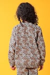 Shop_Anthrilo_Brown Fleece Leopard Pattern Sweatshirt And Joggers Set _Online_at_Aza_Fashions