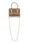Buy_5elements_Gold Sequins, Beads Aadvika Embroidered Clutch _Online_at_Aza_Fashions