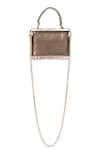 Shop_5elements_Gold Sequins, Beads Aadvika Embroidered Clutch _Online_at_Aza_Fashions