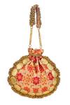 5elements_Gold Beads, Embroidery Avika Potli _Online