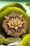 Shop_Cosa Nostraa_Gold Lotus Legacy Gift Ensemble _Online_at_Aza_Fashions