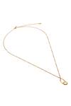 Dusala_Gold Plated Pendant Bliss Necklace _Online_at_Aza_Fashions