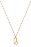 Buy_Dusala_Gold Plated Pendant Bliss Necklace _Online_at_Aza_Fashions