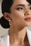 Buy_Dusala_Gold Plated Pearls Elegant Drop Earrings _at_Aza_Fashions