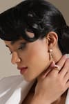 Buy_Dusala_Gold Plated Pearls Elegant Drop Earrings _Online_at_Aza_Fashions