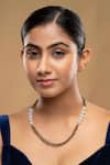 Buy_Sica Jewellery_Black 925 Silver Hansraj Mangalsutra _at_Aza_Fashions