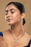 Buy_Sica Jewellery_Black 925 Silver Yuthica Mangalsutra _at_Aza_Fashions