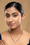 Buy_Sica Jewellery_Black 925 Silver Priyal Mangalsutra _at_Aza_Fashions