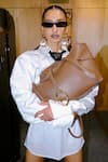 Buy_Outhouse_Brown The Boss Tote Bag 