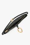 Buy_Outhouse_Black The Boss Swing Leather Bag _Online_at_Aza_Fashions