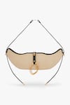 Buy_Outhouse_Beige The Boss Swing Leather Bag _Online_at_Aza_Fashions