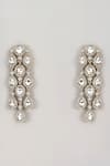 Buy_Auraa Trends_Gold Plated Gemstones Cluster Design Earring _Online_at_Aza_Fashions