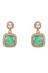 Buy_Auraa Trends_Green Pearls Emerald Choker Set _Online_at_Aza_Fashions