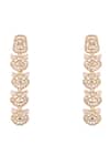 Buy_Auraa Trends_Gold Plated Diamonds Stone Embellished Choker Set _Online_at_Aza_Fashions