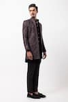 Shop_PAARSH_Black Straight Kurta _Online_at_Aza_Fashions