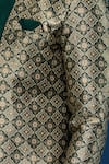 Arihant Rai Sinha Green Silk, Polyester, Viscose Embroidery Mughal Woven Sherwani Set Online at Aza Fashions Arihant Rai Sinha_Green Silk, Polyester, Viscose Embroidery Mughal Woven Sherwani Set _Online_at_Aza_Fashions