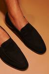 Shop Dmodot Black Penny Loafer Shoes at Aza Fashions Shop_Dmodot_Black Penny Loafer Shoes _at_Aza_Fashions