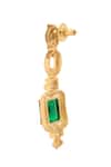 Buy_Nazaakat By Samara Singh_Green Stones, Diamonds, Embellished Necklace Set _Online_at_Aza_Fashions