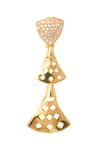 Shop_Nazaakat By Samara Singh_Gold Plated Faux , Stone Embellished Necklace Set _Online_at_Aza_Fashions