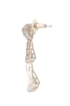 Buy_Nazaakat By Samara Singh_Silver Plated Faux , And White Embellished Necklace Set _Online_at_Aza_Fashions