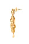 Nazaakat By Samara Singh_Gold Plated Diamonds Stone Embellished Necklace Set _Online_at_Aza_Fashions