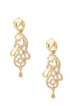 Shop_Nazaakat By Samara Singh_Gold Plated Diamonds Stone Embellished Necklace Set 