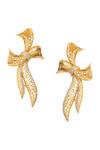Nazaakat By Samara Singh_Gold Plated Diamonds Stone Embellished Necklace Set _Online