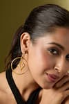 Nazaakat By Samara Singh_Gold Plated Embellished Pair Of Earrings _at_Aza_Fashions