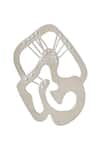 Buy_Nazaakat By Samara Singh_Silver Plated Abstract Embellished Pair Of Earrings _Online_at_Aza_Fashions