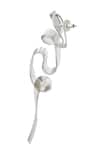 Nazaakat By Samara Singh_Silver Plated Abstract Embellished Pair Of Earrings _Online_at_Aza_Fashions