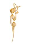 Nazaakat By Samara Singh_Gold Plated Abstract Embellished Pair Of Earrings _Online_at_Aza_Fashions