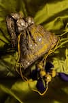 Buy Preeti S Kapoor Green Gota Patti, Tassels Embroidered Potli Bag at Aza Fashions Buy_Preeti S Kapoor_Green Gota Patti, Tassels Embroidered Potli Bag _at_Aza_Fashions