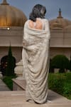 Shop_Tarun Tahiliani_Embellished Tissue Kanjivaram Saree With Blouse _at_Aza_Fashions