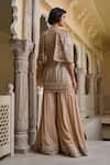 Shop_Tarun Tahiliani_Sequin Embroidered Kurta Sharara Set _at_Aza_Fashions