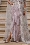 Buy_Tarun Tahiliani_Crystal Embellished Cape Set _Online_at_Aza_Fashions