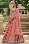 Tarun Tahiliani_Gharchola & Brocade Lehenga Set _Online_at_Aza_Fashions