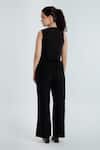 Shop_Rias Jaipur_Black Handloom Cotton Fayra Pant _at_Aza_Fashions
